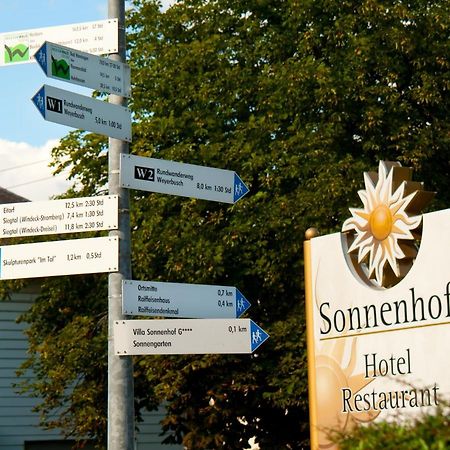 Hotel Restaurant Sonnenhof Weyerbusch エクステリア 写真